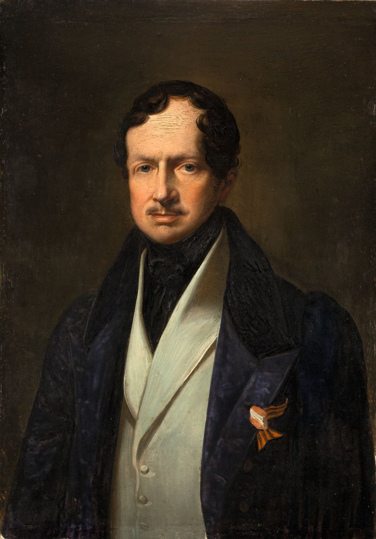 Auf diesem Bild ist das folgende Kunstwerk zu sehen: Carl Christian Vogel von Vogelstein. Friedrich Wilhelm III., König von Preussen. 1832.