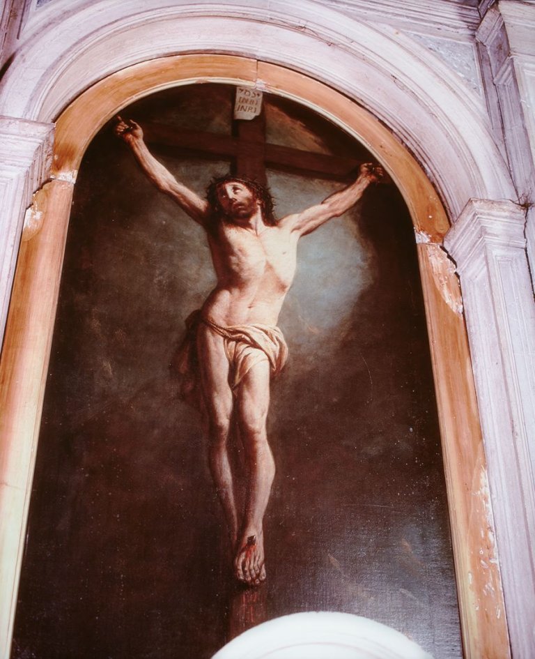 Auf diesem Bild ist das folgende Kunstwerk zu sehen: Andres Serrano. „The Church (San Stefano II, Venice)“. 1991.