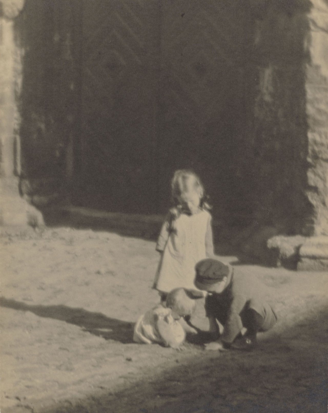 Auf diesem Bild ist das folgende Kunstwerk zu sehen: Jaromír Funke. Ohne Titel (Spielende Kinder). Frühe 1920er Jahre.