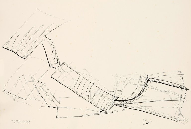 Auf diesem Bild ist das folgende Kunstwerk zu sehen: Franz Bernhard. Ohne Titel. 1969.