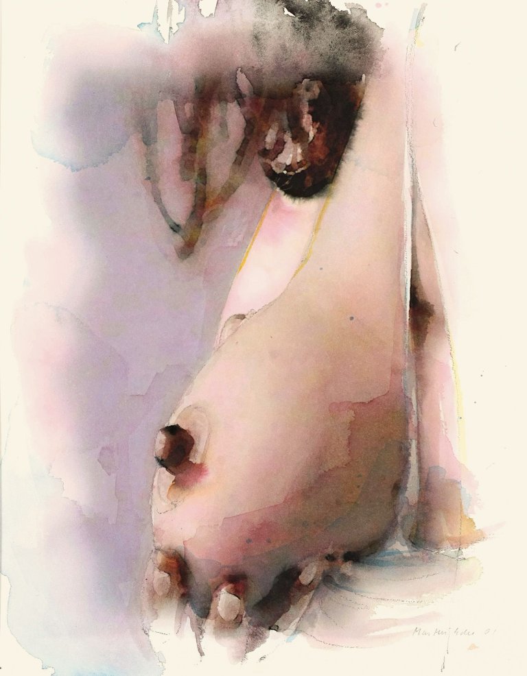 Auf diesem Bild ist das folgende Kunstwerk zu sehen: Martin Eder. Ohne Titel. 2001.