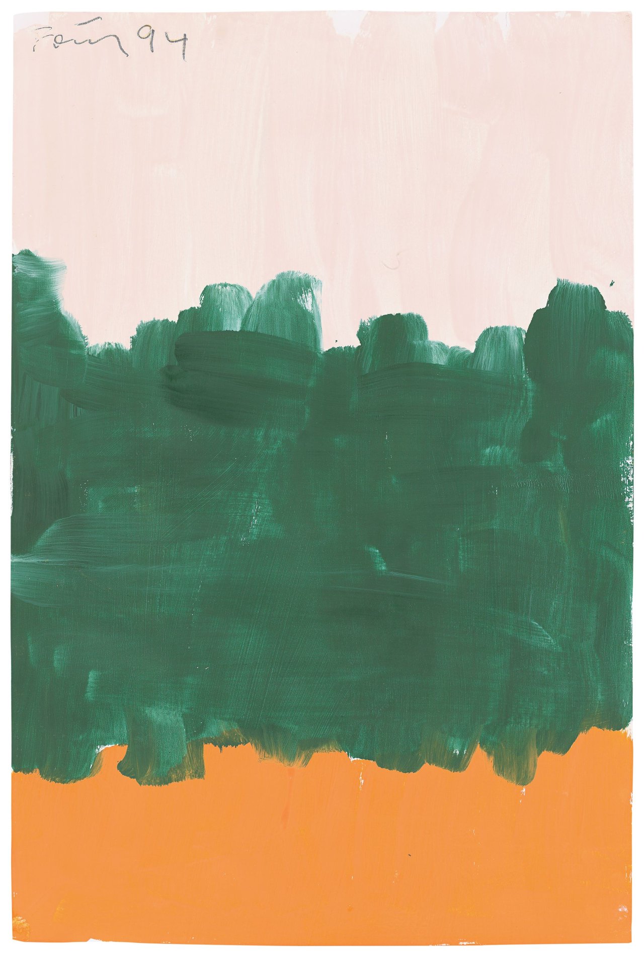 This picture shows the following artwork: Günther Förg. Untitled. 1994.
