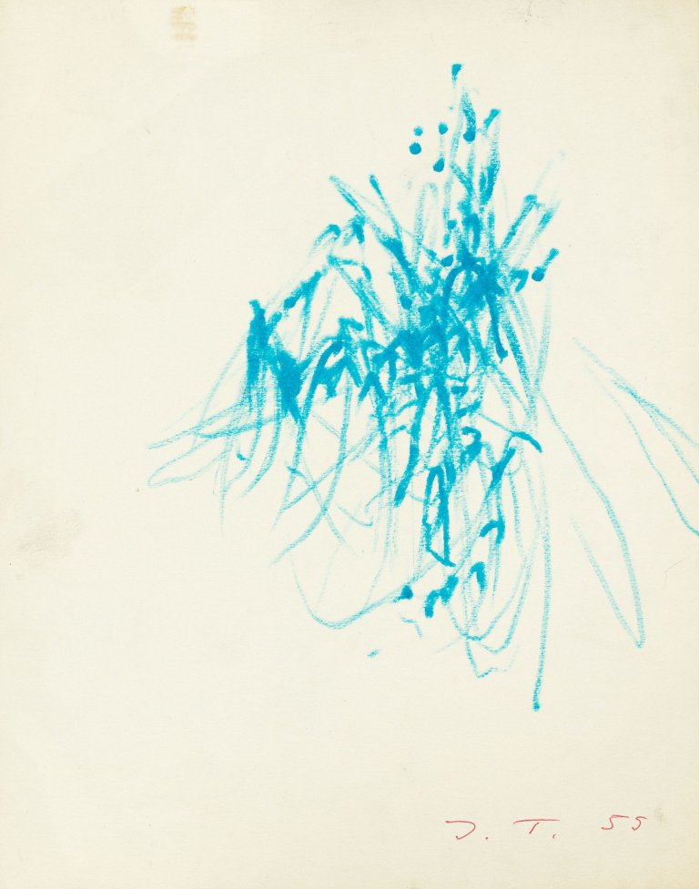 Auf diesem Bild ist das folgende Kunstwerk zu sehen: Jean Tinguely. „Meta-Matic No 7“. 1955.