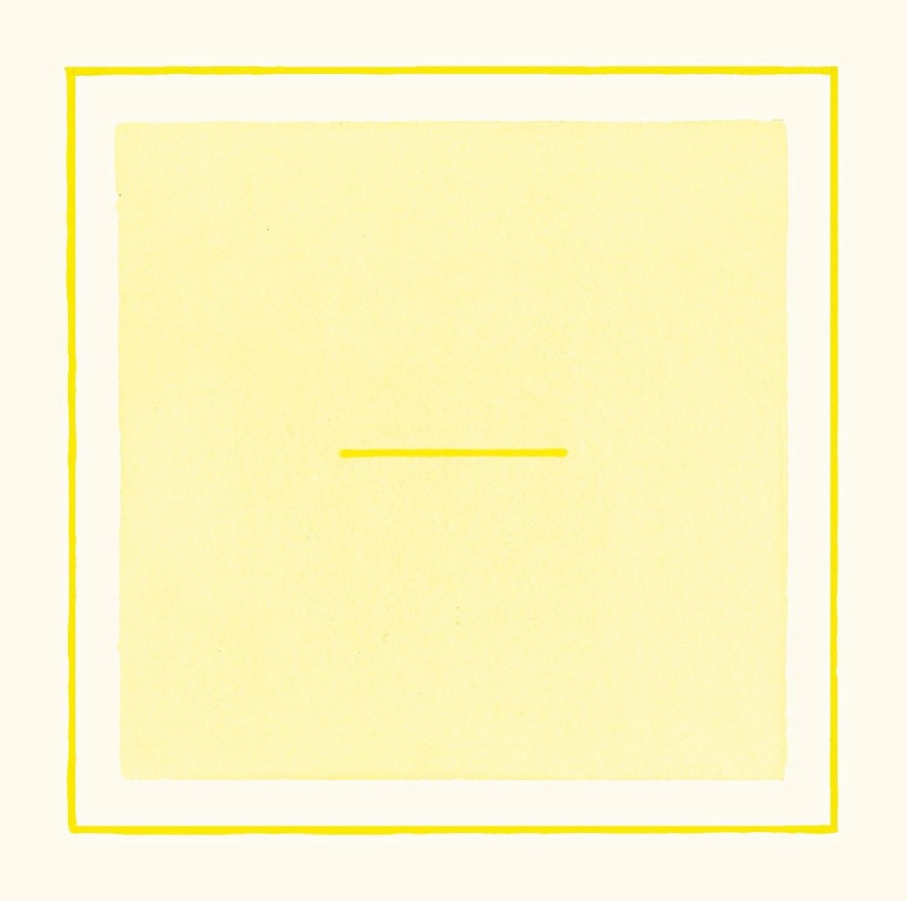 Auf diesem Bild ist das folgende Kunstwerk zu sehen: Antonio Calderara. „Nello Spazio Quadrato“. 1975.