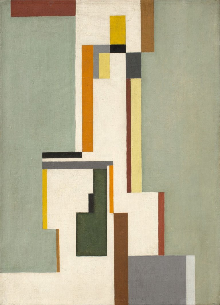 Auf diesem Bild ist das folgende Kunstwerk zu sehen: Walter Dexel. „1923 III“. 1923.