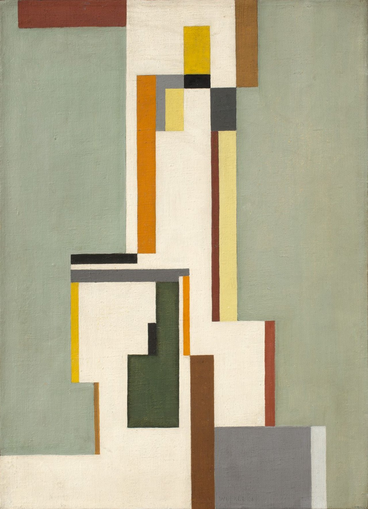 This picture shows the following artwork: Walter Dexel. „1923 III“. 1923.
