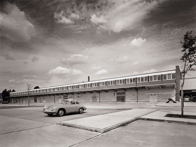 Auf diesem Bild ist das folgende Kunstwerk zu sehen: Peter H. Fürst. „Schlachthof Hannover“. 1963.