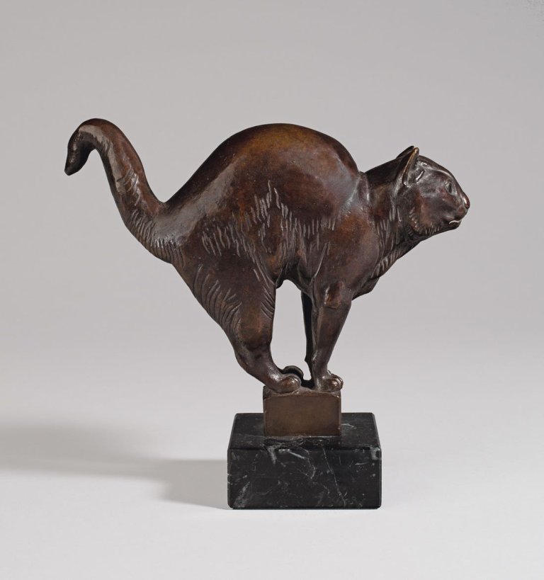 This picture shows the following artwork: August Gaul. „Kater“. 1901.