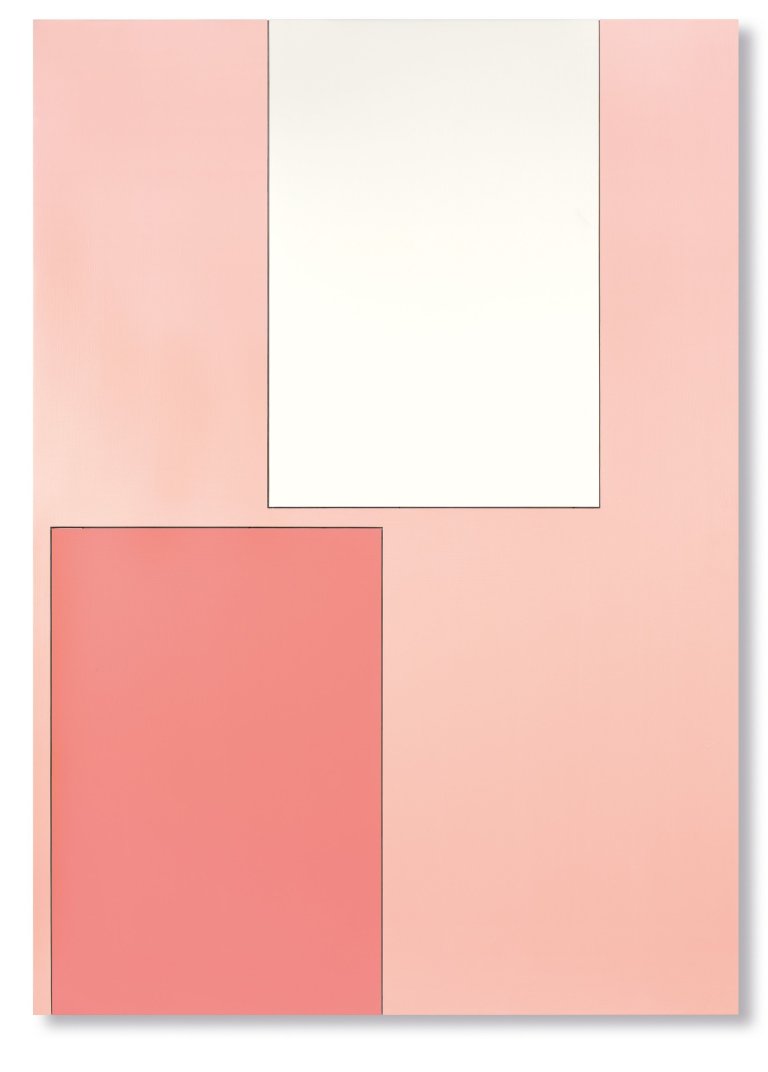 Auf diesem Bild ist das folgende Kunstwerk zu sehen: Imi Knoebel. Pure Freude 41. 2000.