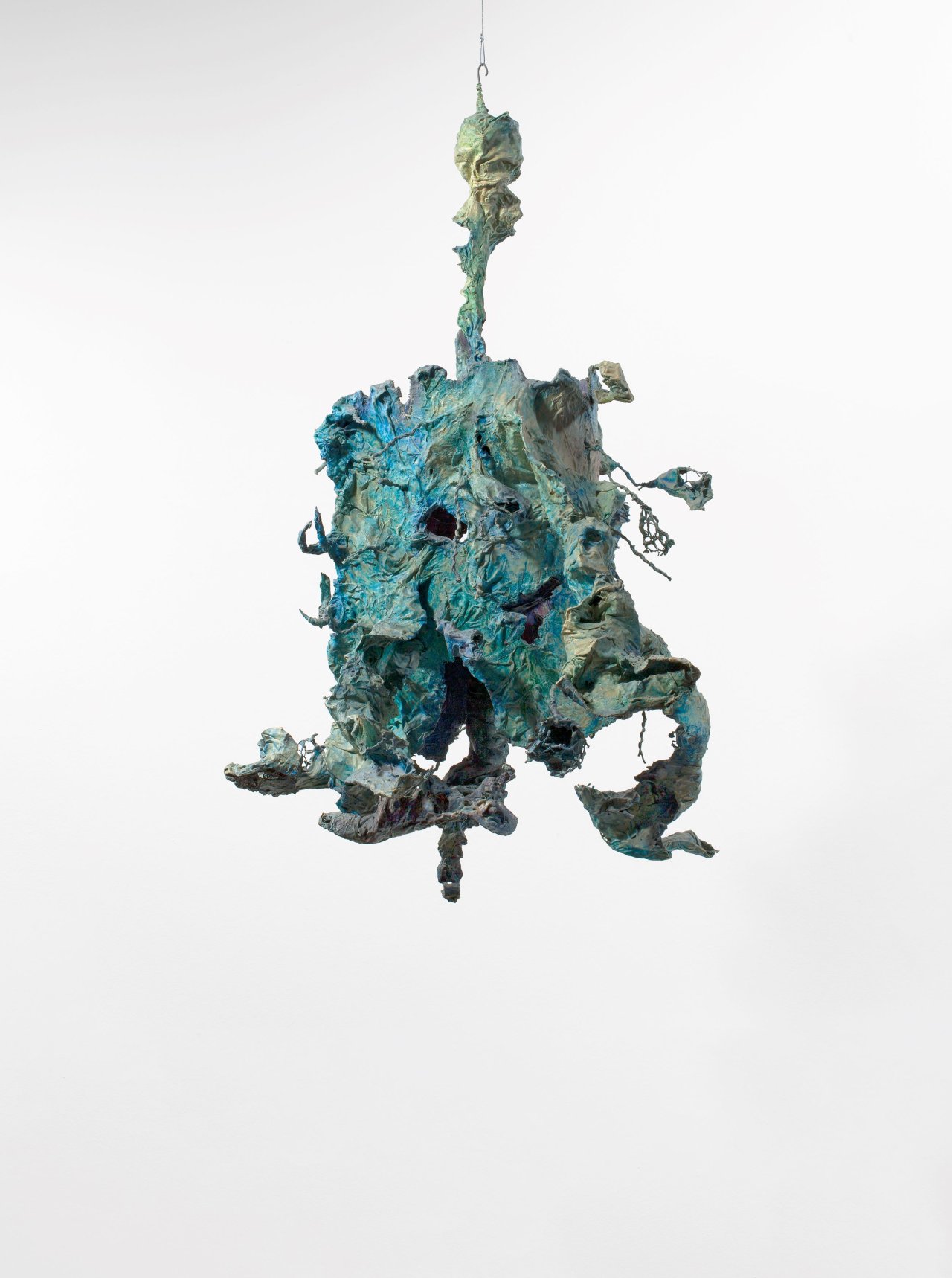 This picture shows the following artwork: Bernard Schultze. „The swinging blue Migof“. 1965.