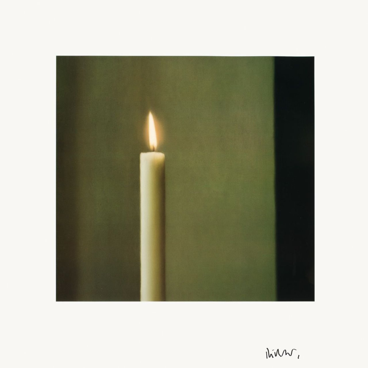 This picture shows the following artwork: Gerhard Richter. Kerze. 1988.
