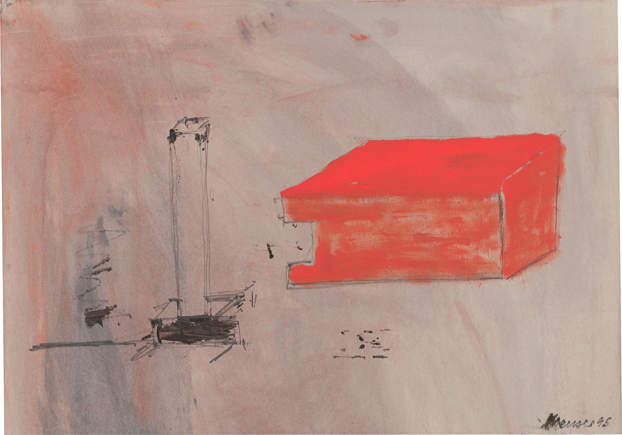 This picture shows the following artwork:  Meuser. Ohne Titel. 1995.