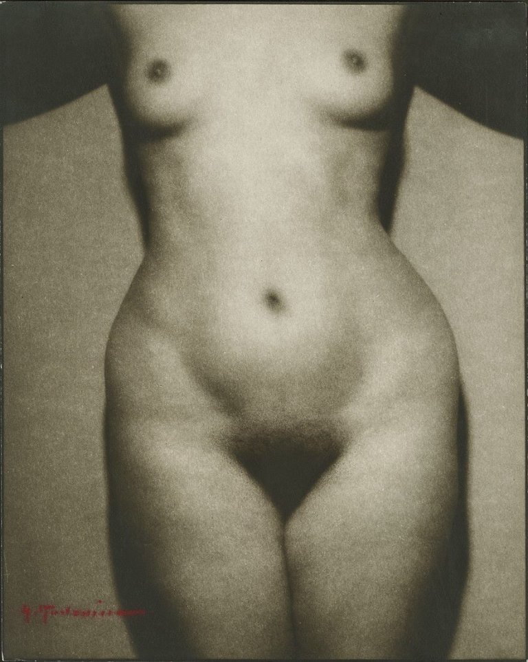 Auf diesem Bild ist das folgende Kunstwerk zu sehen: Albert Rudomine. Ohne Titel (Weiblicher Akt). 1930er Jahre.