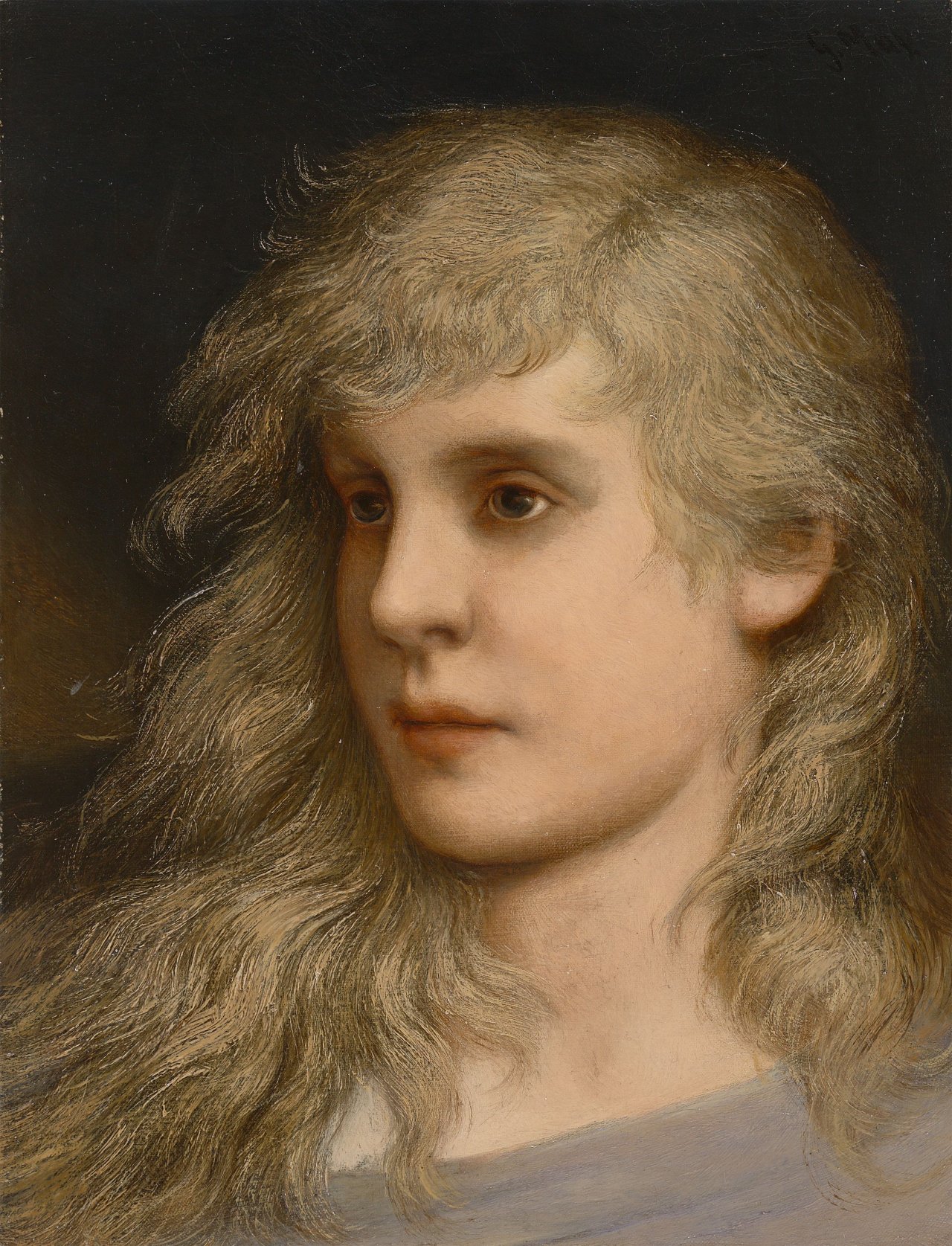 Catalog image of Kopf einer jungen Frau.