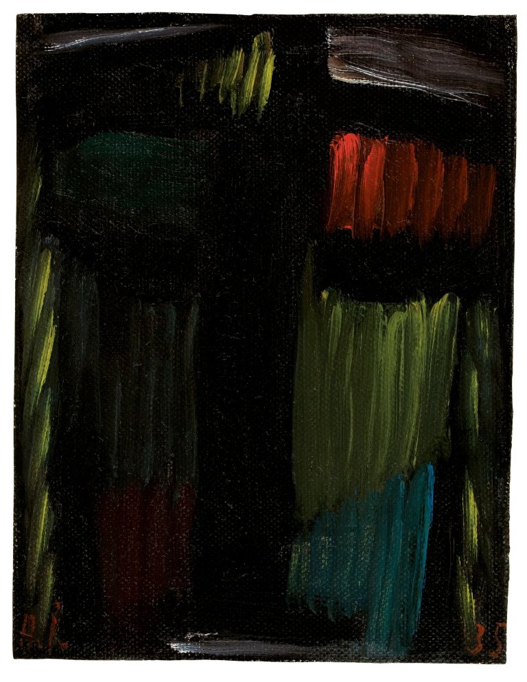 Auf diesem Bild ist das folgende Kunstwerk zu sehen: Alexej von Jawlensky. „Meditation“. 1935.