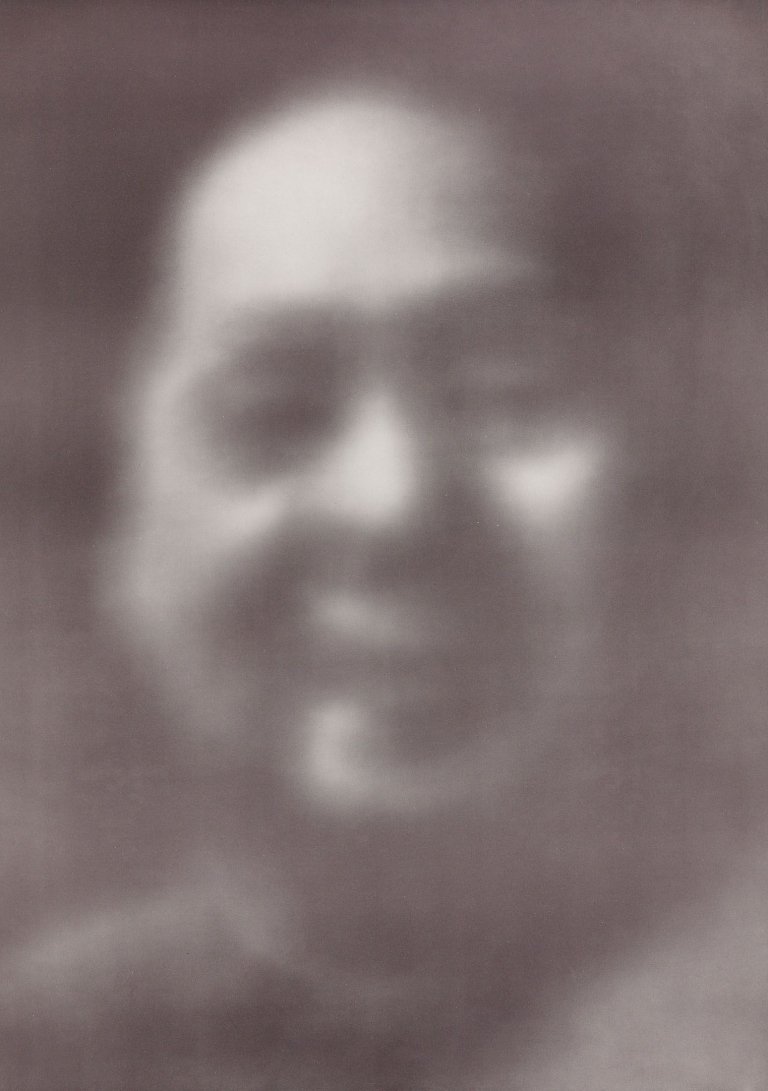 Auf diesem Bild ist das folgende Kunstwerk zu sehen: Gerhard Richter. „Mao“. 1968.