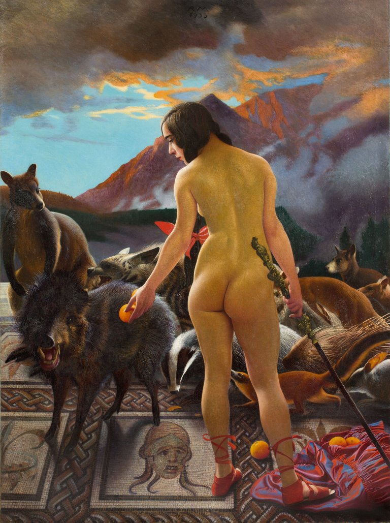 Auf diesem Bild ist das folgende Kunstwerk zu sehen: Richard Müller. „Circe“. 1933.