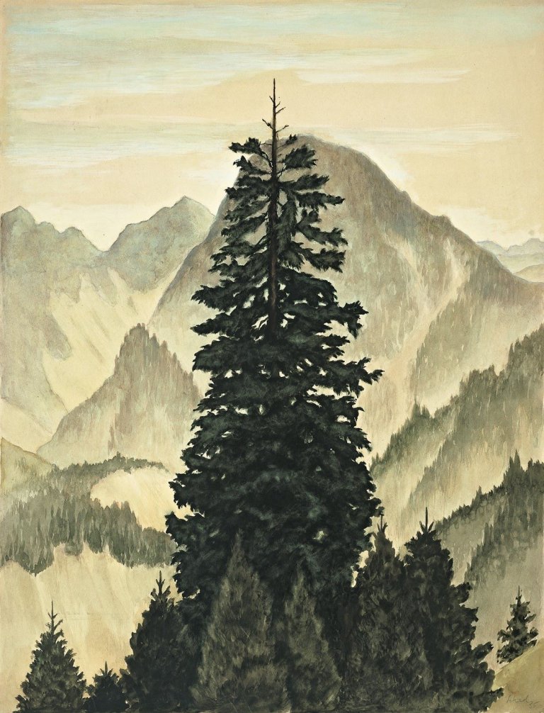 Auf diesem Bild ist das folgende Kunstwerk zu sehen: Christian Schad. „Hochwald“. 1935.