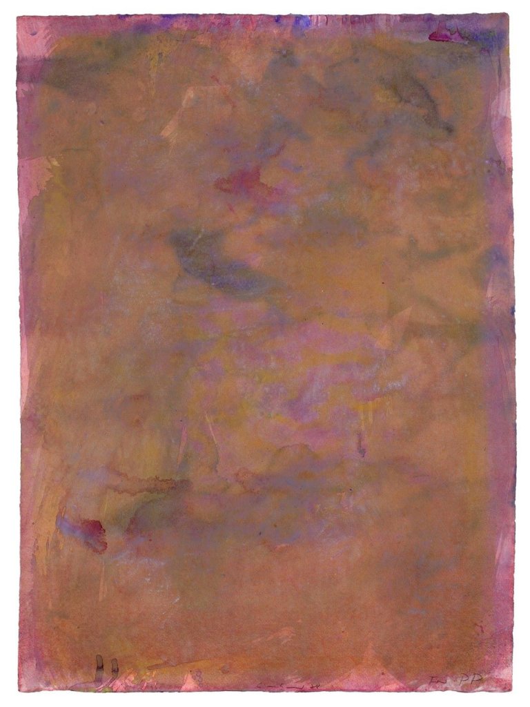 Auf diesem Bild ist das folgende Kunstwerk zu sehen: Gotthard Graubner. Ohne Titel. 1978.
