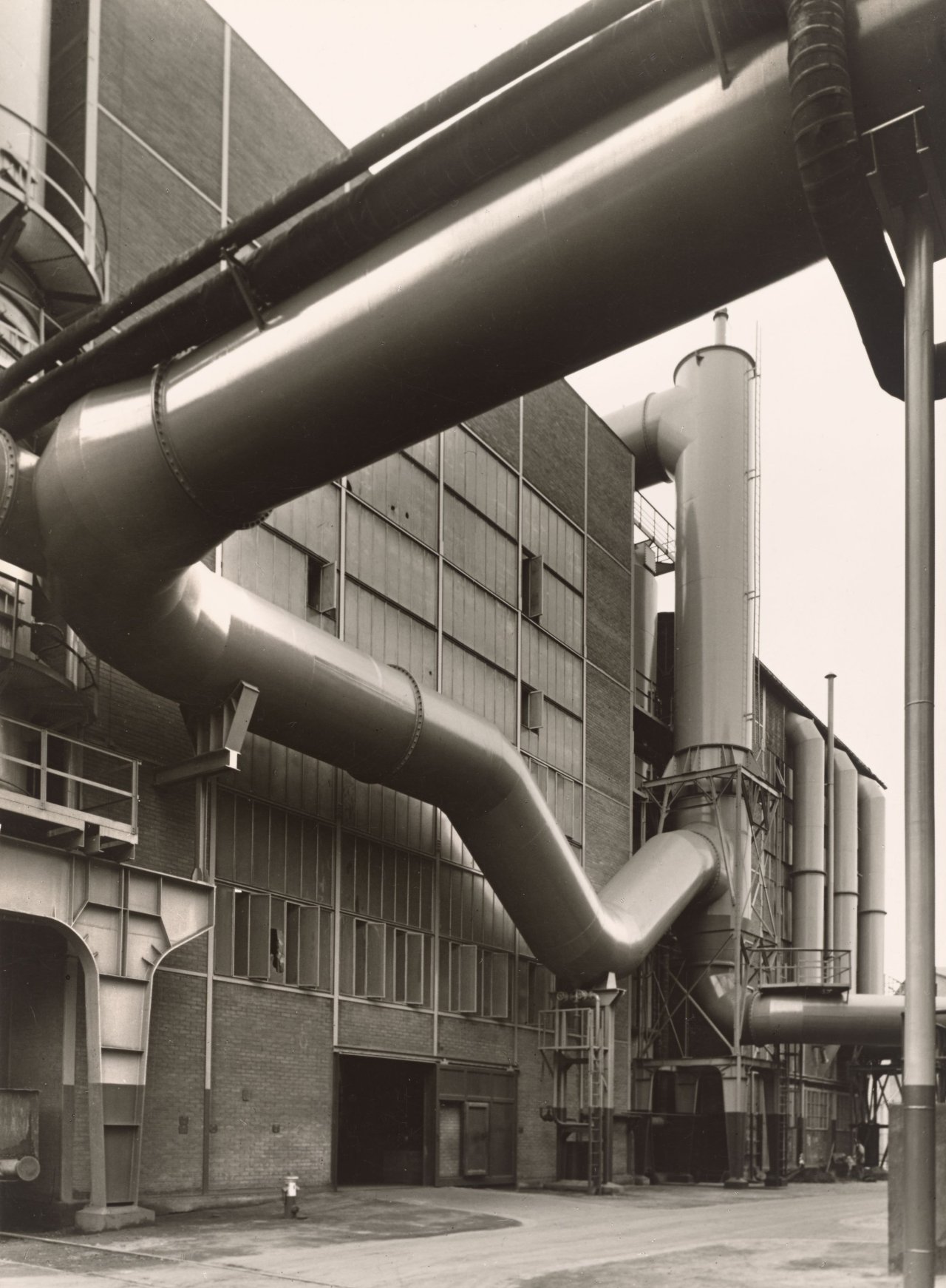 Catalog image of „Henrichshütte Hattingen, Gasreinigungsanlage“ / Rheinpreussen, Homberg, „Gasom…