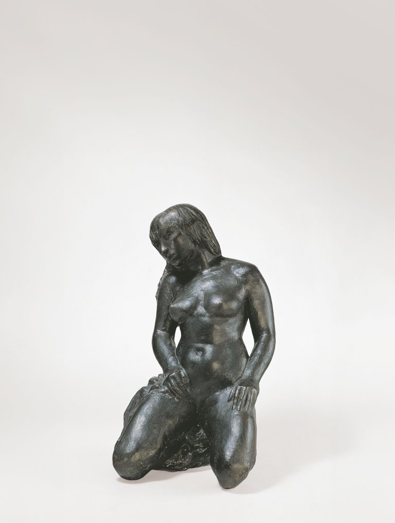 Auf diesem Bild ist das folgende Kunstwerk zu sehen: Waldemar Grzimek. „Knieende“. 1976.