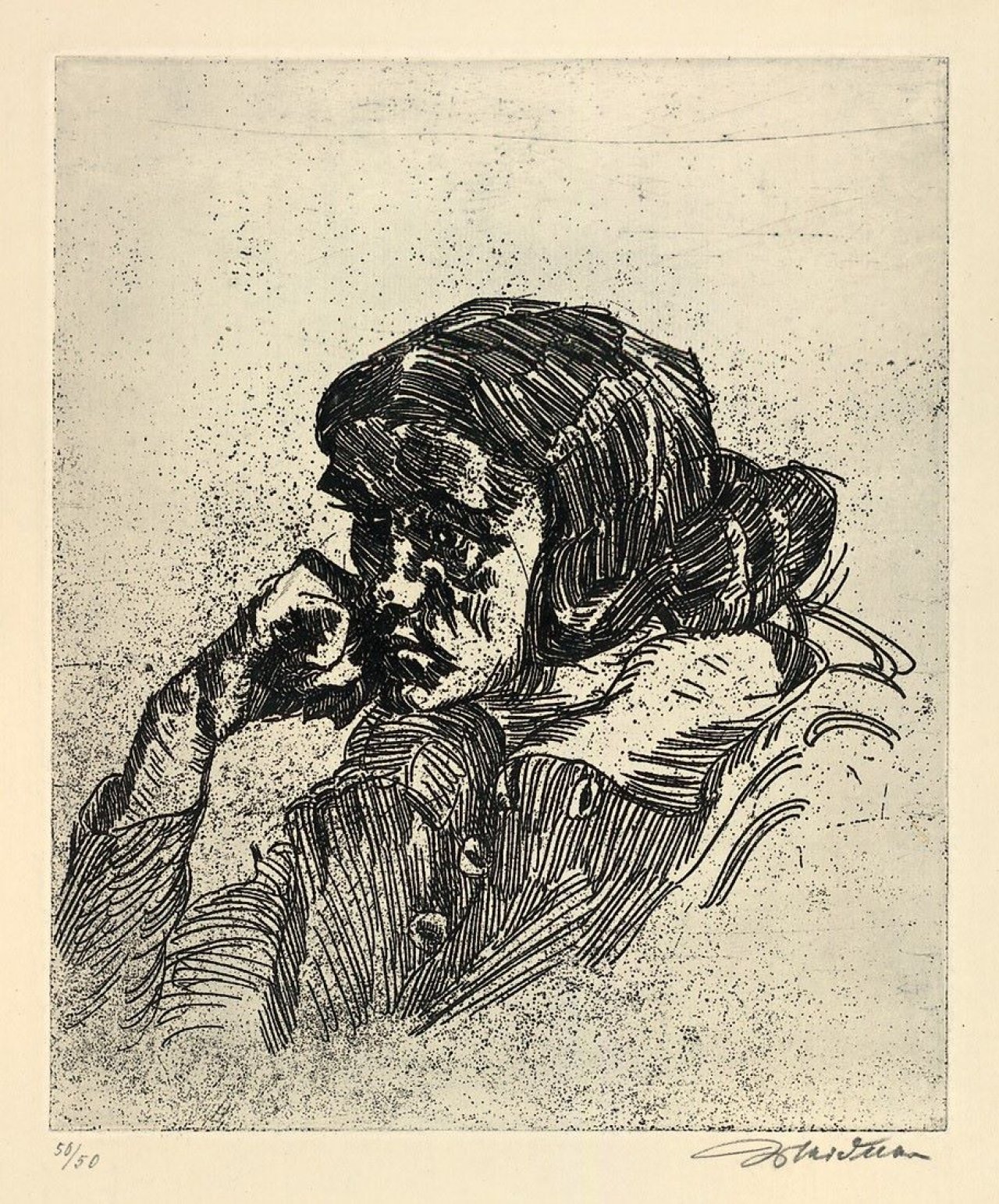 Auf diesem Bild ist das folgende Kunstwerk zu sehen: Ludwig Meidner. Bildnis Tanja / Bildnis Johannes R. Becher. 1922.