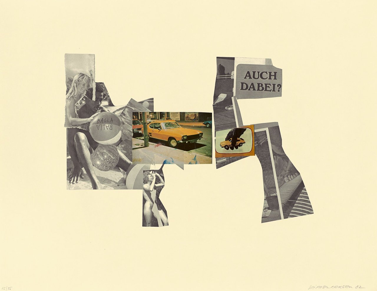 Auf diesem Bild ist das folgende Kunstwerk zu sehen:  Mappenwerk. Edition Galerie Schurr. 1983.