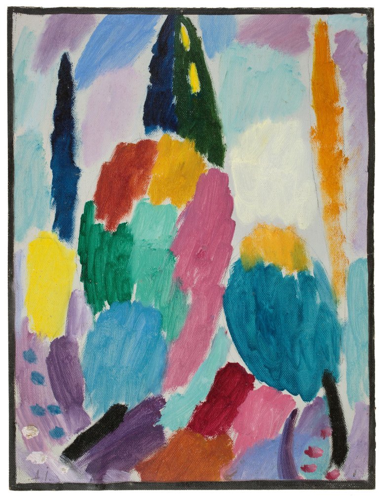Auf diesem Bild ist das folgende Kunstwerk zu sehen: Alexej von Jawlensky. „Variation: Herbstglanz“. 1915.
