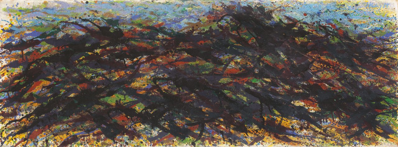 Auf diesem Bild ist das folgende Kunstwerk zu sehen: Max Uhlig. Ohne Titel (15.9.80). 1980.