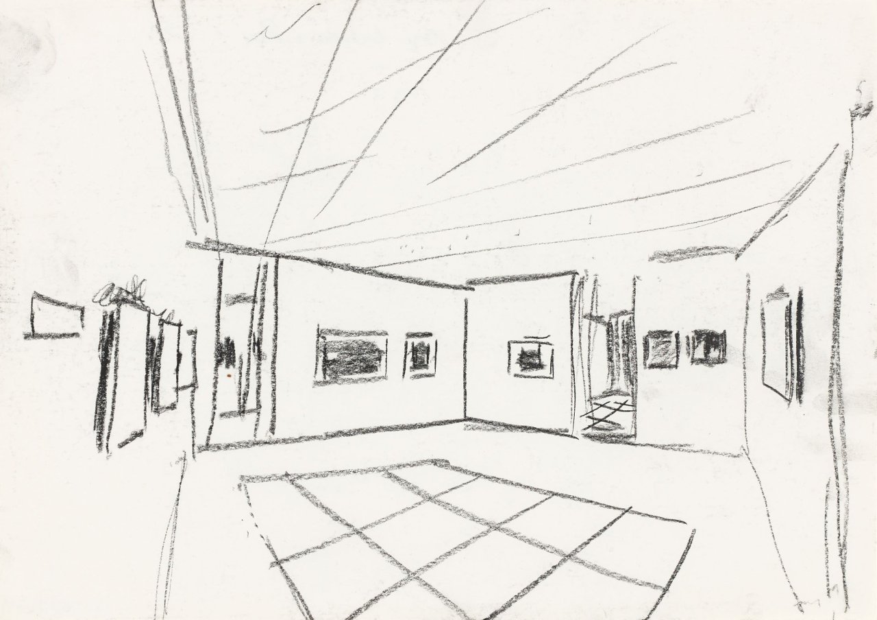 Auf diesem Bild ist das folgende Kunstwerk zu sehen: Matthias Weischer. Ohne Titel. 2006.
