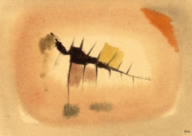 Auf diesem Bild ist das folgende Kunstwerk zu sehen: Hans Jaenisch. „Skorpion“.