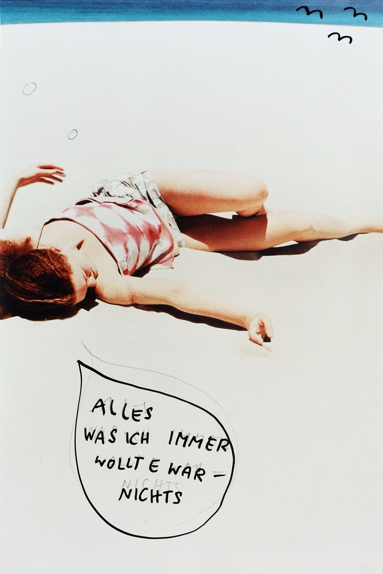 This picture shows the following artwork: Martin Eder. „Nichts“. 2000.