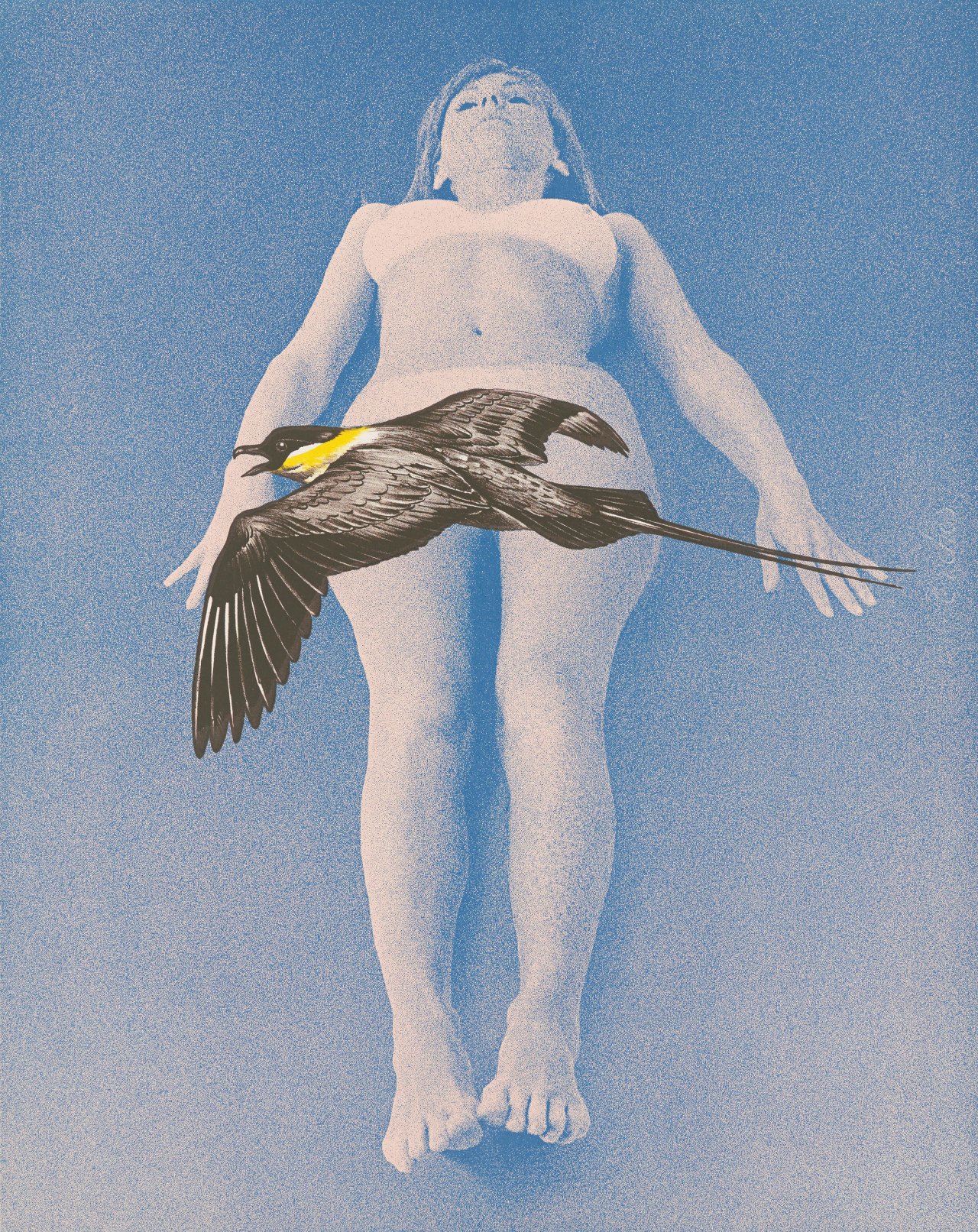 Auf diesem Bild ist das folgende Kunstwerk zu sehen: Mel Ramos. „Judy and the Jaeger“. 1969.
