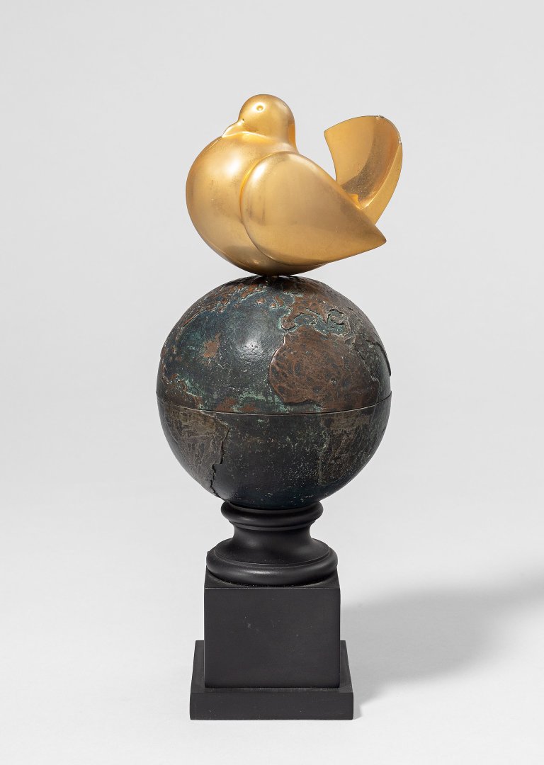 Auf diesem Bild ist das folgende Kunstwerk zu sehen: Miguel Ortiz Berrocal. „Paxloma“. 2000.