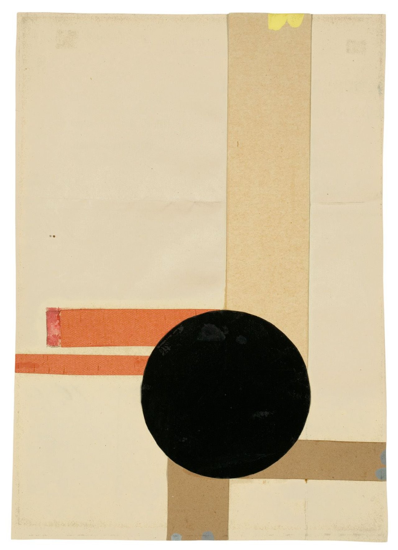 Auf diesem Bild ist das folgende Kunstwerk zu sehen: Walter Dexel. „Schwarze Scheibe“. 1927.