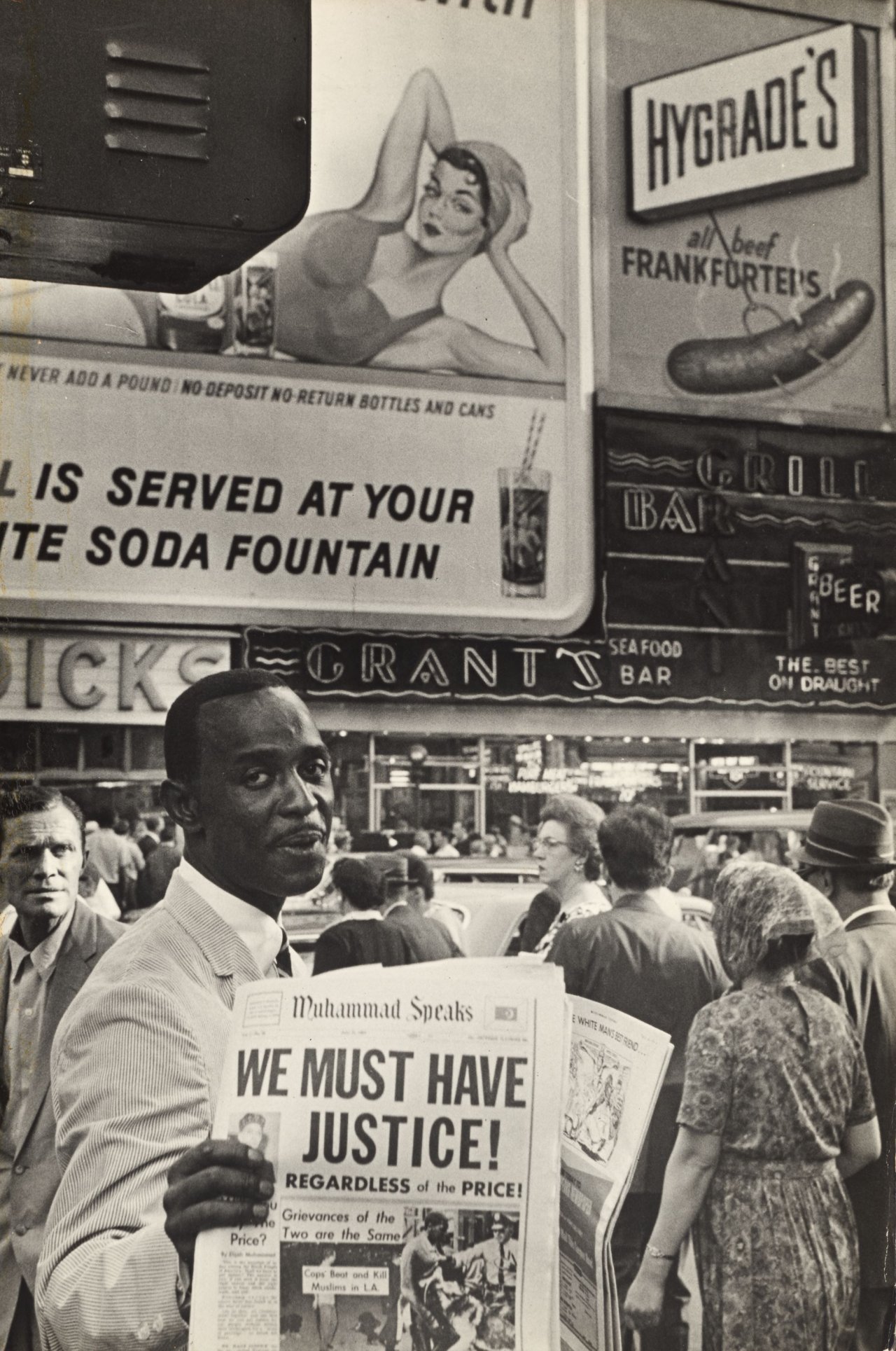 Auf diesem Bild ist das folgende Kunstwerk zu sehen: Leonard Freed. „NEW YORK CITY“. 1963.