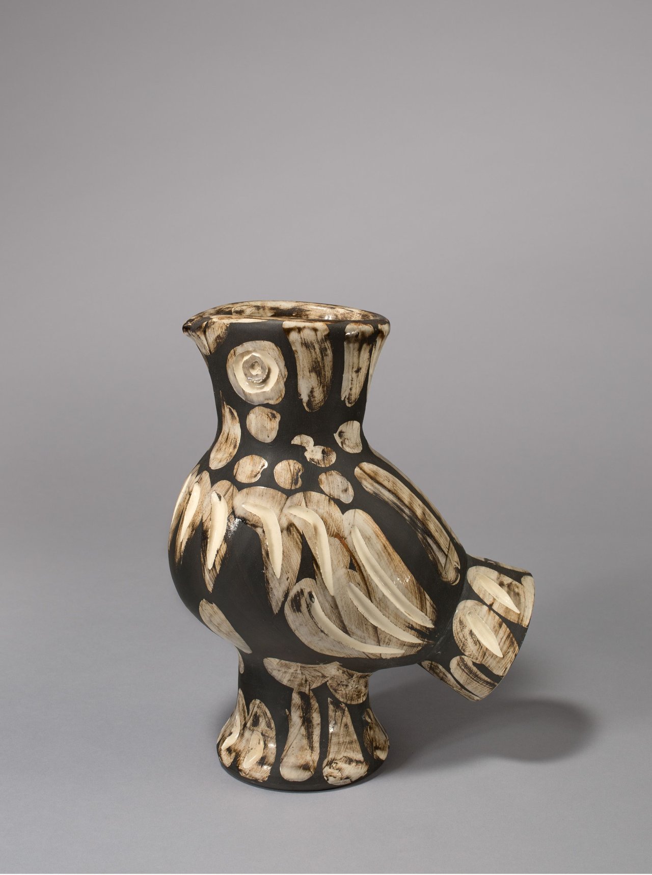 This picture shows the following artwork: Pablo Picasso. „Wood owl“. 1969.