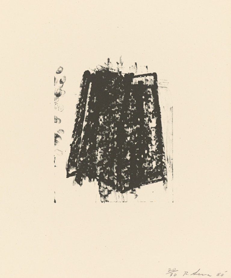 Auf diesem Bild ist das folgende Kunstwerk zu sehen: Richard Serra. „Sketch # 1“. 1980.