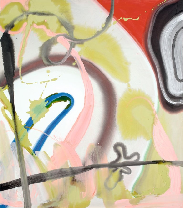 Auf diesem Bild ist das folgende Kunstwerk zu sehen: Michel Majerus. Ohne Titel. 1996.