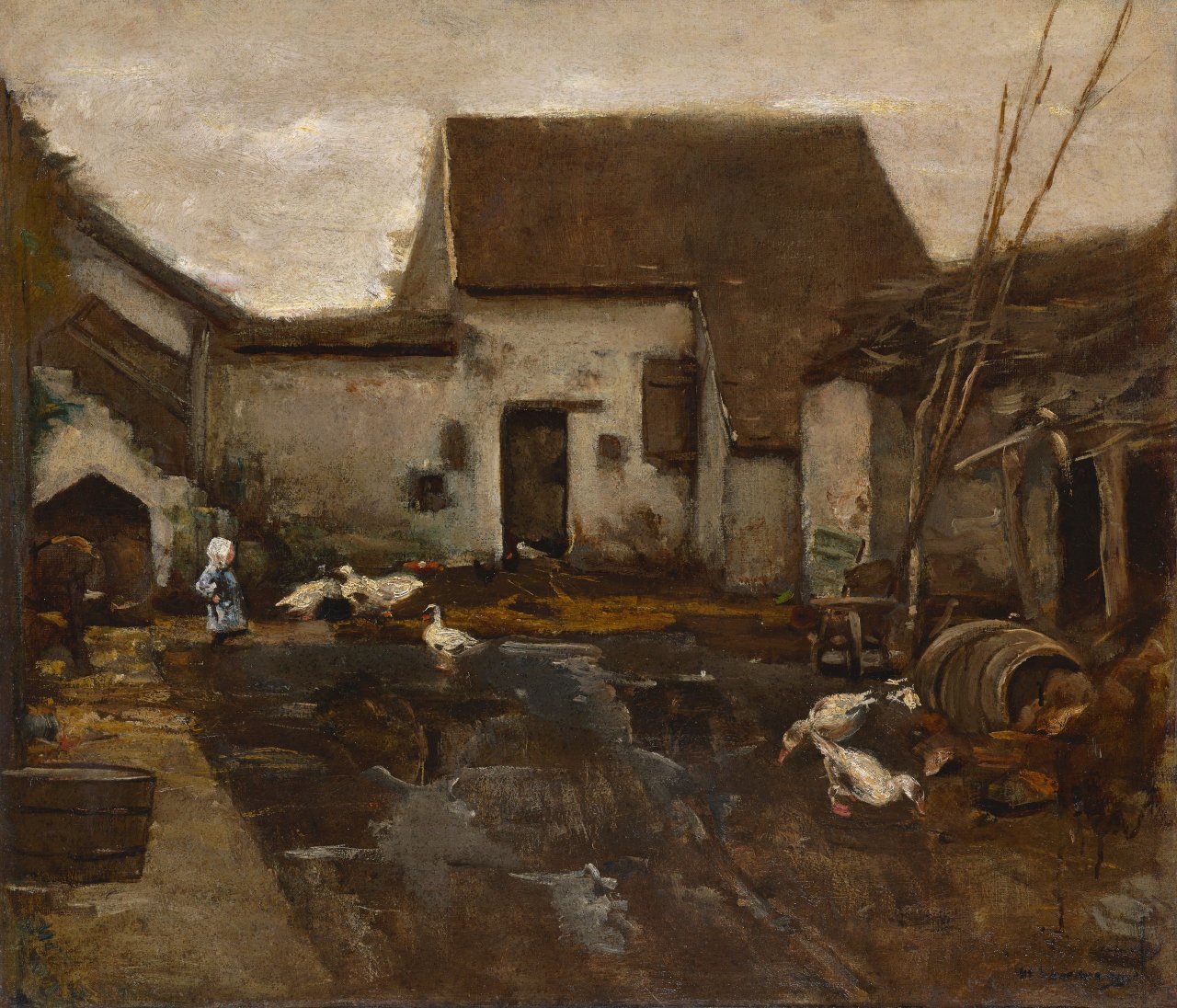 This picture shows the following artwork: Max Liebermann. 