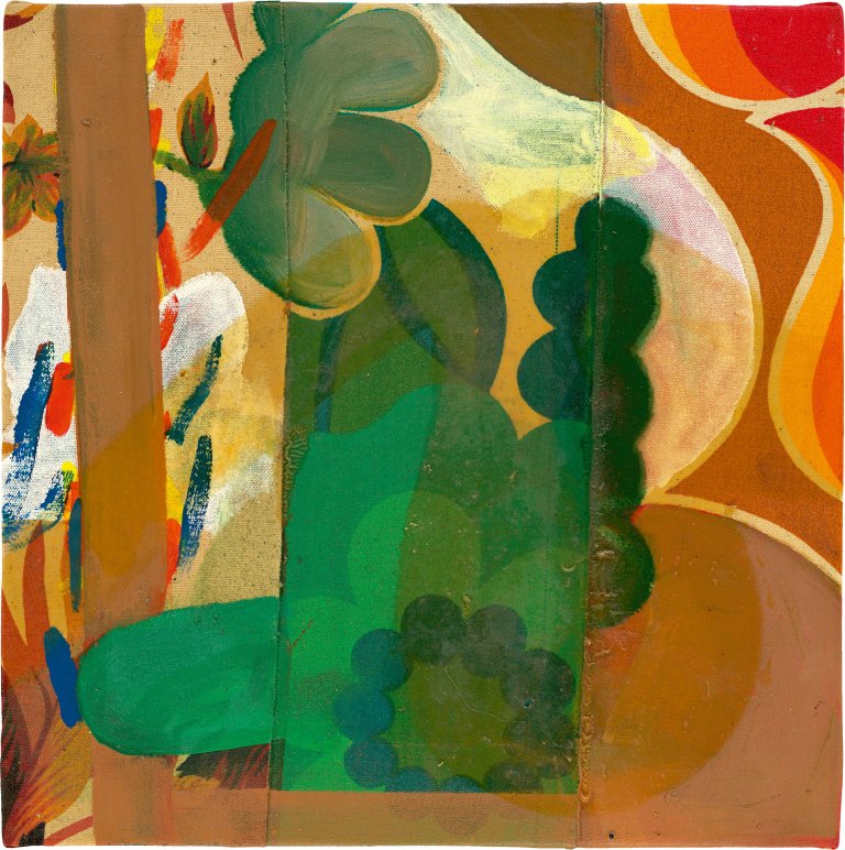 Auf diesem Bild ist das folgende Kunstwerk zu sehen: Albert Oehlen. Ohne Titel. 1992.