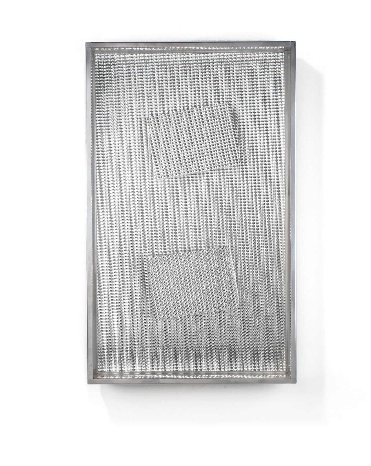 This picture shows the following artwork: Heinz Mack. „Lichtrelief“. 1977.