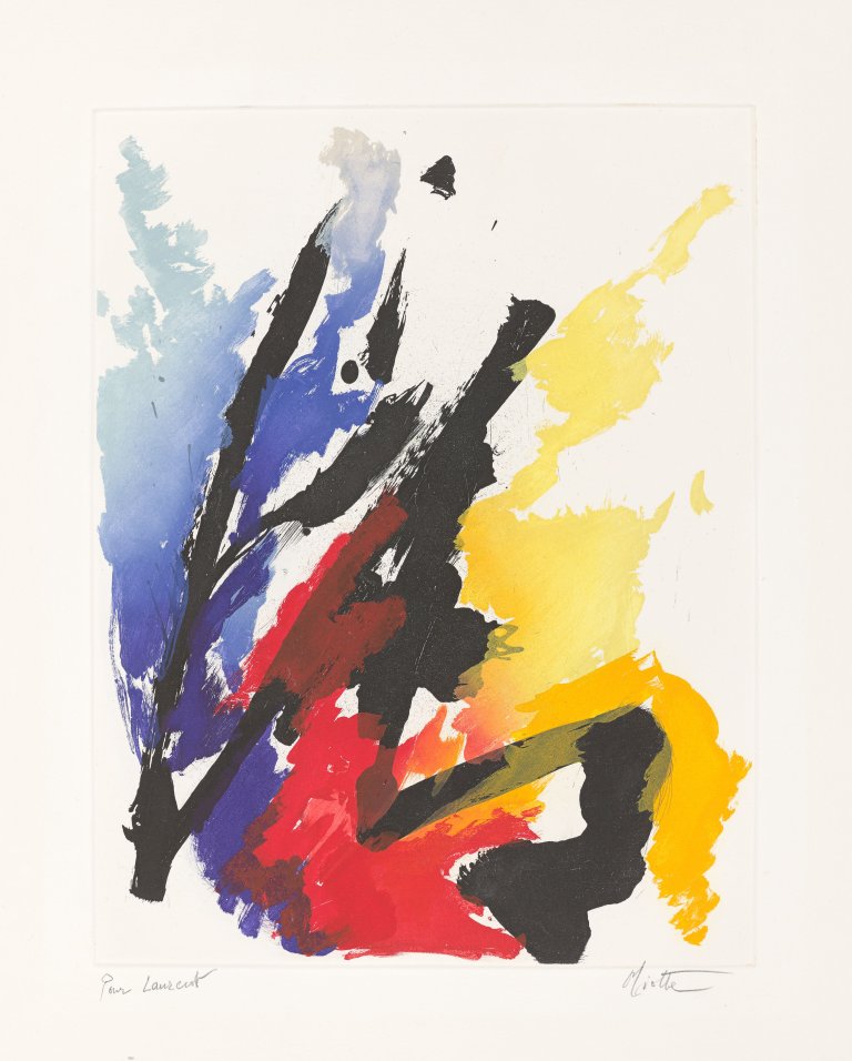 Auf diesem Bild ist das folgende Kunstwerk zu sehen: Jean Miotte. Ohne Titel.