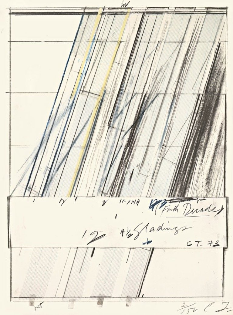 Auf diesem Bild ist das folgende Kunstwerk zu sehen: Cy Twombly. „Ohne Titel“. 1973.
