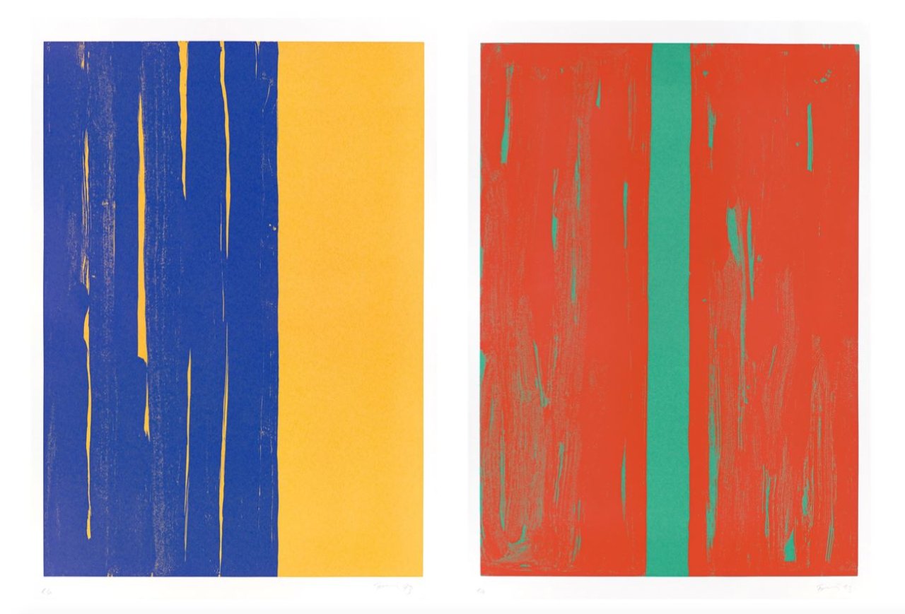 This picture shows the following artwork: Günther Förg. Untitled. 1993.