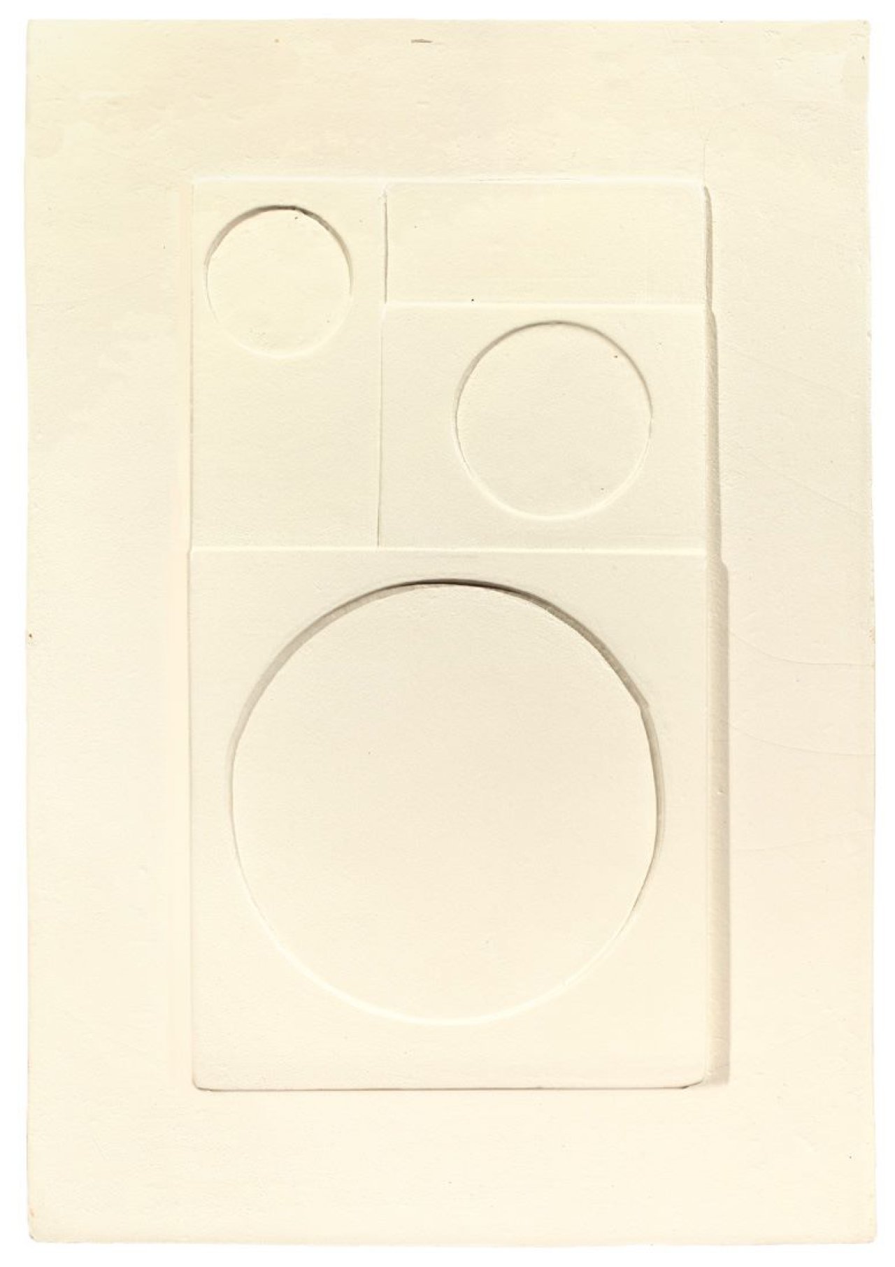 Auf diesem Bild ist das folgende Kunstwerk zu sehen: Ben Nicholson. White Relief. 1934.