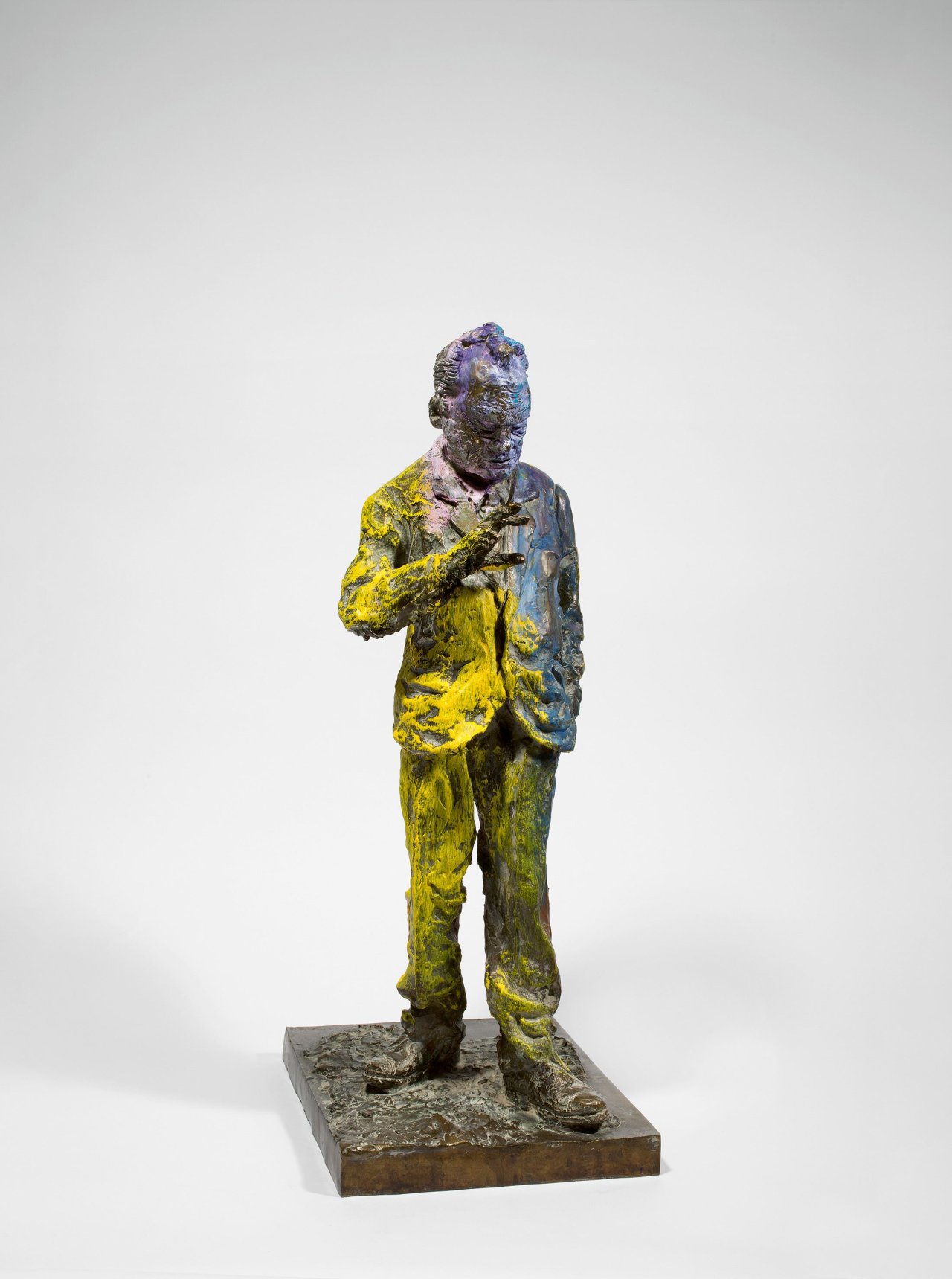 This picture shows the following artwork: Rainer Fetting. Willy Brandt. 1996.