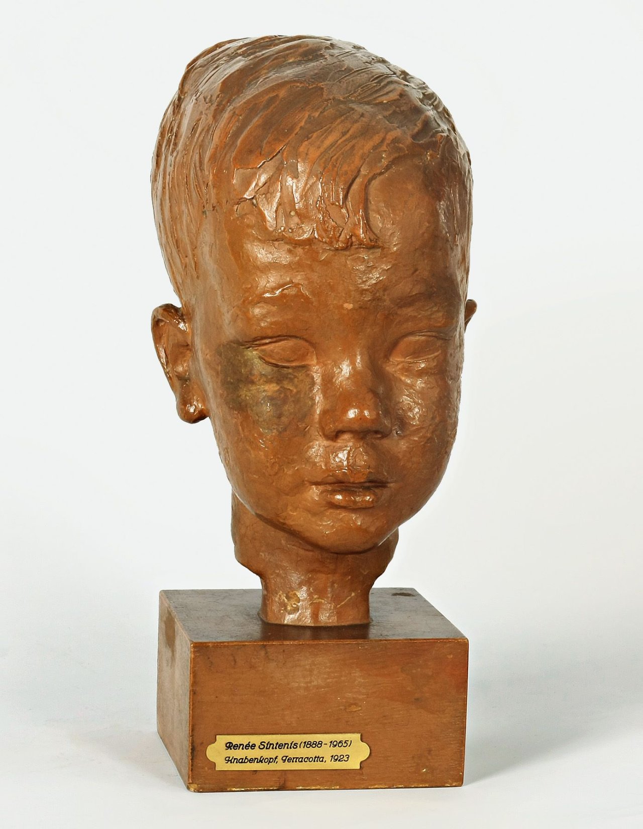 Auf diesem Bild ist das folgende Kunstwerk zu sehen: Renée Sintenis. „Knabenbildnis Norbert Gescher“. 1943.