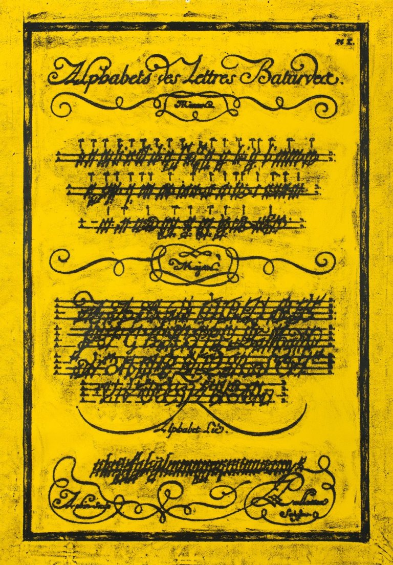 Auf diesem Bild ist das folgende Kunstwerk zu sehen: Matt Mullican. Untitled.