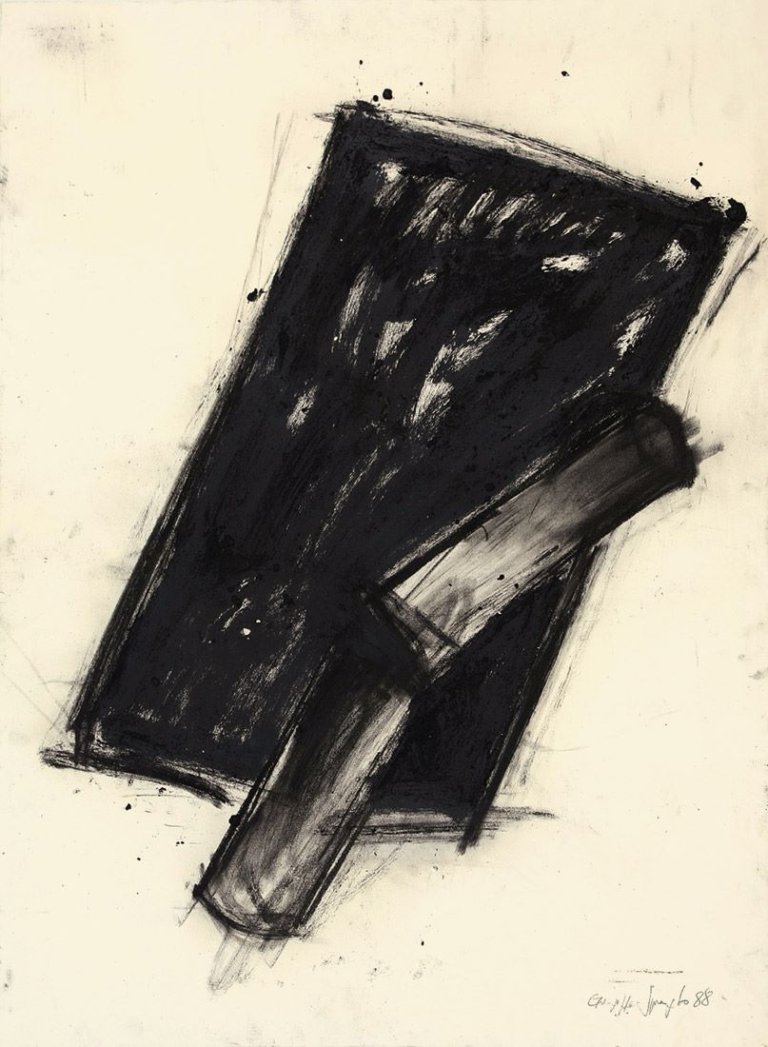 Auf diesem Bild ist das folgende Kunstwerk zu sehen: Giuseppe Spagnulo. Ohne Titel. 1988.